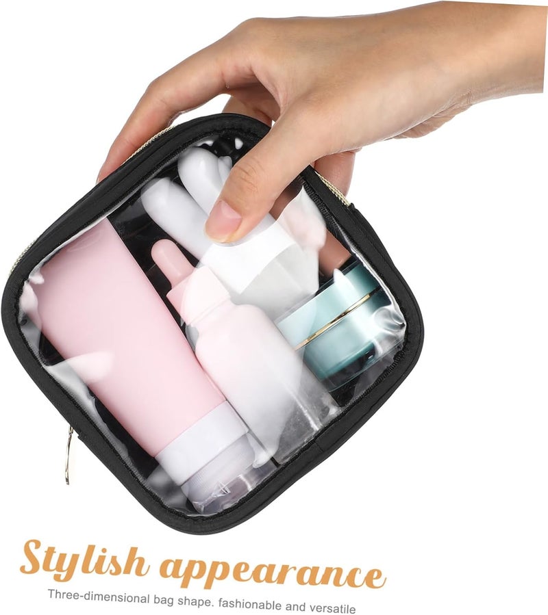 Makeup Organizer Pouch Mini Toiletry Bag Zipper Portable Cosmetics Bag for Women - Image 5