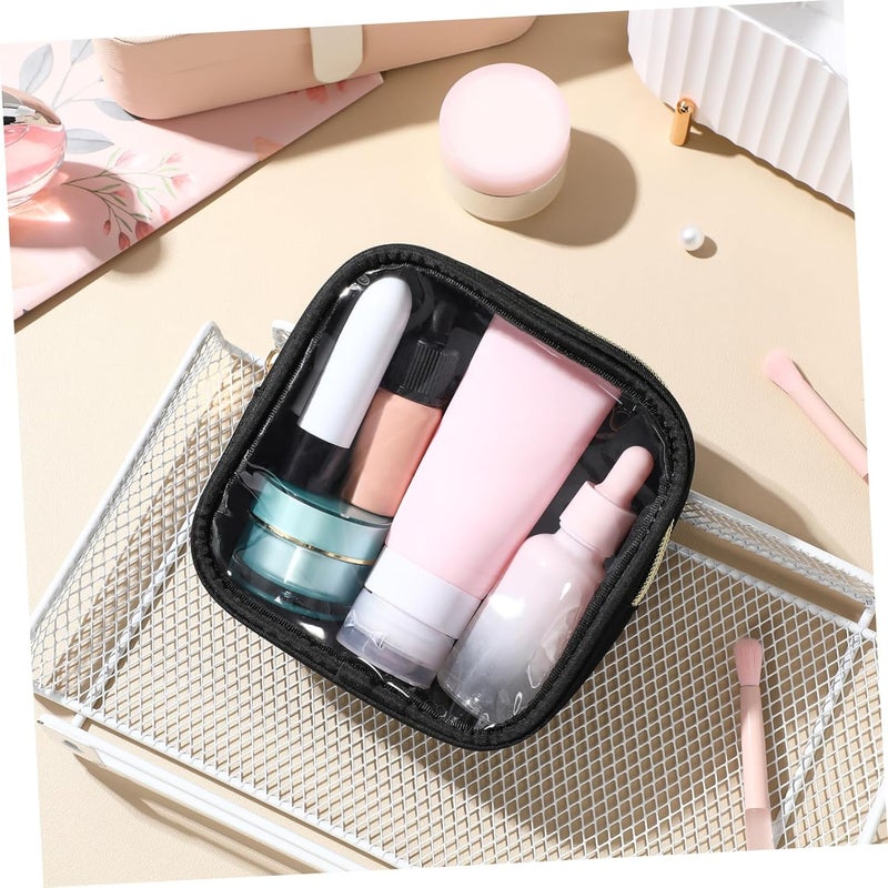 Makeup Organizer Pouch Mini Toiletry Bag Zipper Portable Cosmetics Bag for Women - Image 4