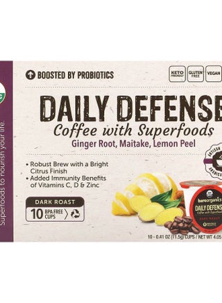 Daily Defense Coffee with Superfoods Dark Roast 10 Cups 0.41 oz (11.5 g) Each - pzsku/Z57F5CB33CE1EDE84B6BFZ/45/_/1729078055/0fce45a0-e432-4486-bedf-8a0dc861656d