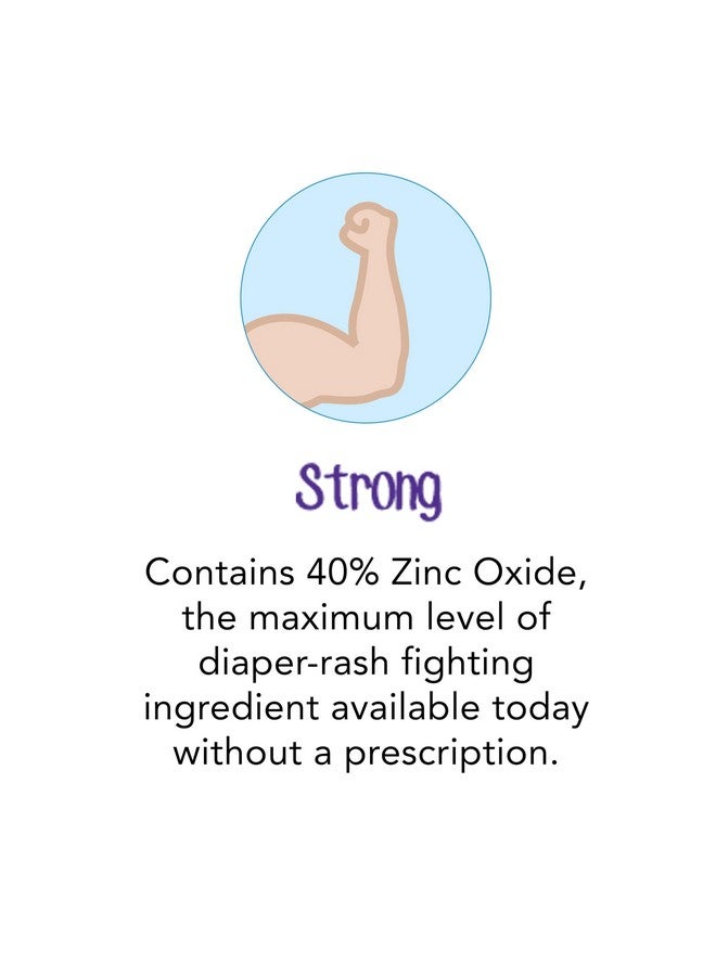 Desitin كريم طفح الحفاضات للأطفال بقوة قصوى، 40% أكسيد الزنك للعلاج، التخفيف والوقاية، خالي من المواد المسببة للحساسية، خالي من الفثالات والبارابين، يحمي البشرة لمدة 12 ساعة، 4.8 أونصة - Image 4