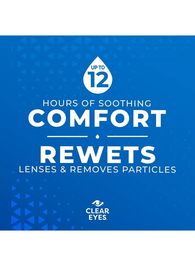 Clear Eyes Eye Drops, Contact Lens Multi-Action Relief,2 Count  - Image 3