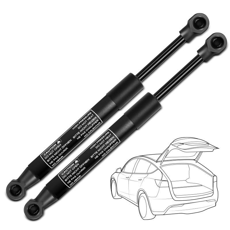 Generic YHTAUTO 2PCS Rear Trunk Lid Lift Support Struts Gas Spring Shocks Replacement for 2009-2014 Nissan Maxima Without Spoiler  - Image 1