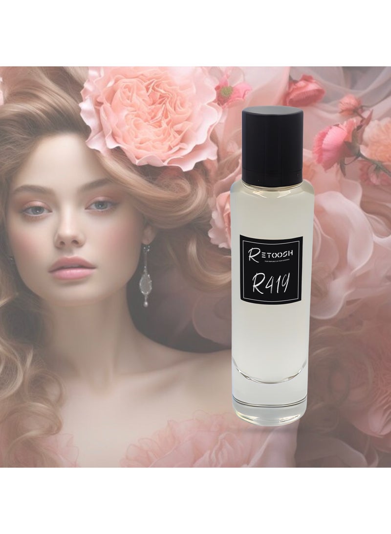 رتوش للعطور احتضنوا عطر R419 – عطر شيبري زهري للنساء والرجال | 50 مل - Image 3
