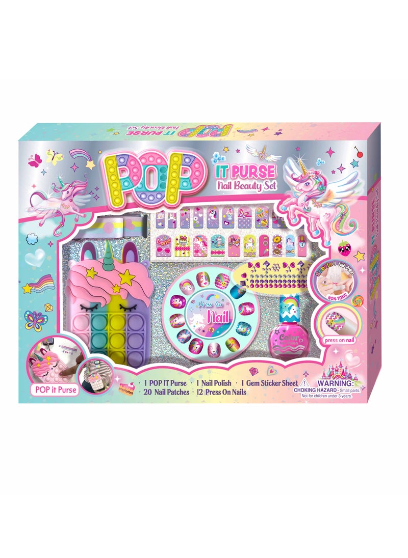Pecoware - Pop It Purse Nail Beauty Set - Image 1