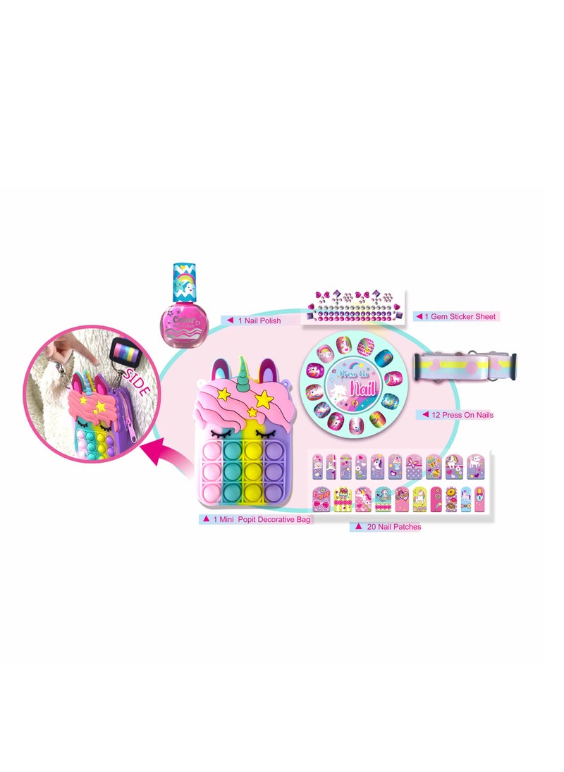 Pecoware - Pop It Purse Nail Beauty Set - Image 1