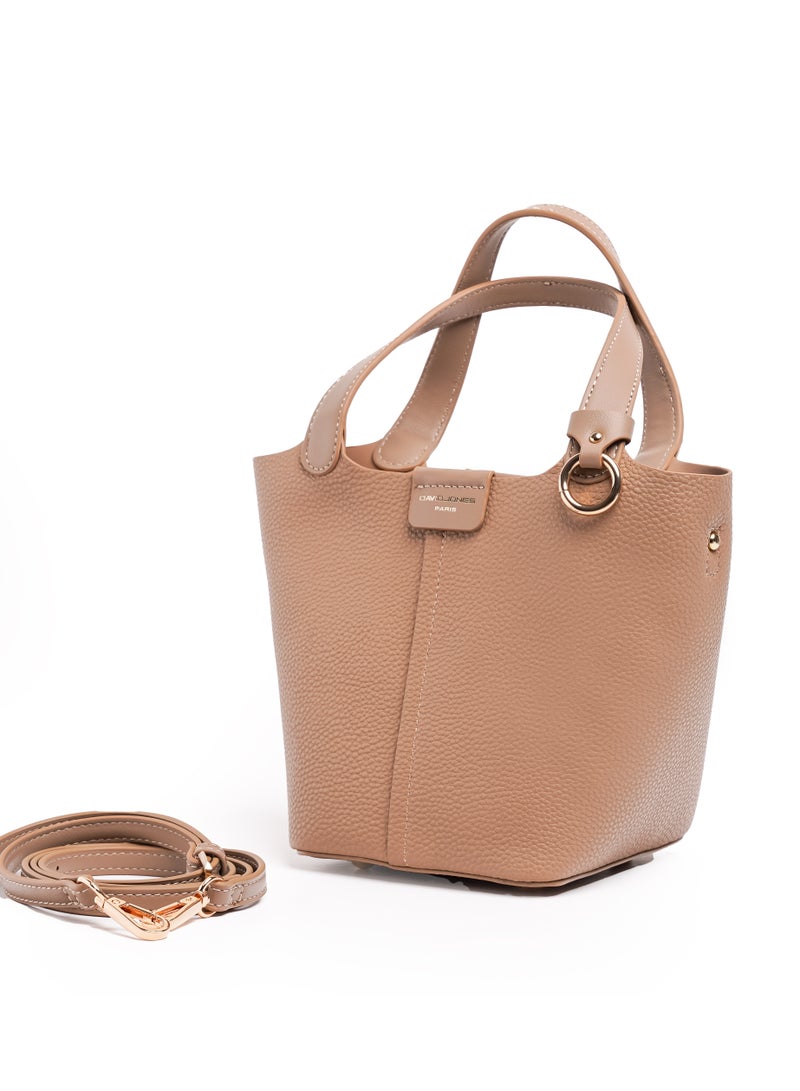 David Jones Functional and Easy to Use Everyday Bag model cm7196 - The Special Bucket Bag All Season Model- Shoulder and Cross Body Bucket Bag