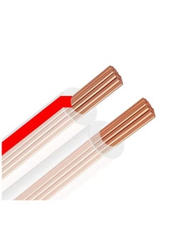 Duravel Speaker Wire Cable, 2-Conductor, Transparent (10 METER, 1.5MM)  - Image 4