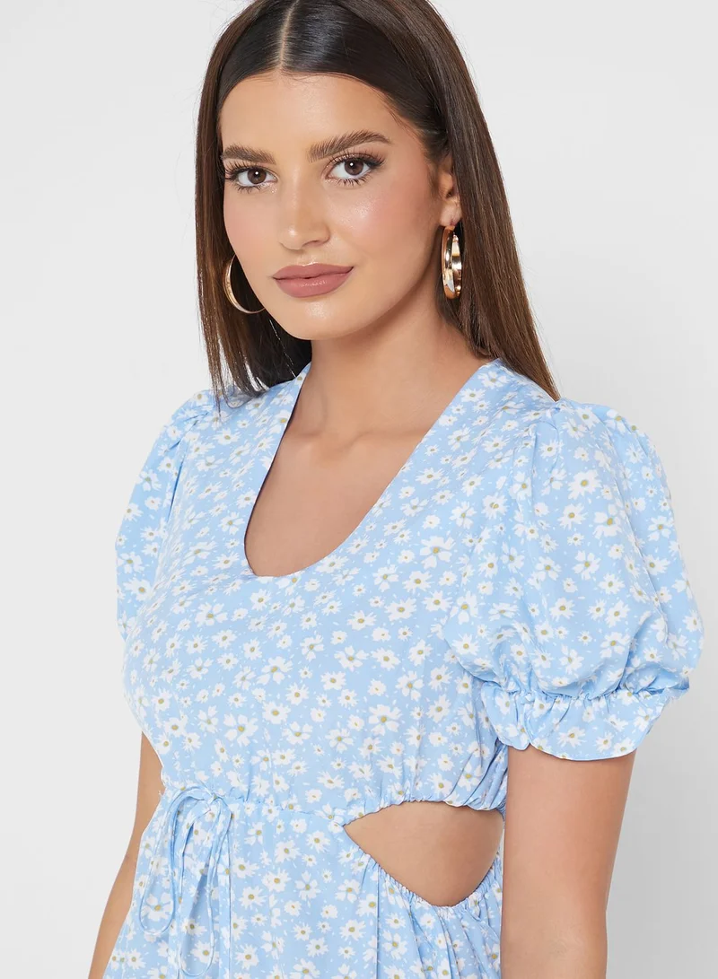 Ginger Printed Summer Dress