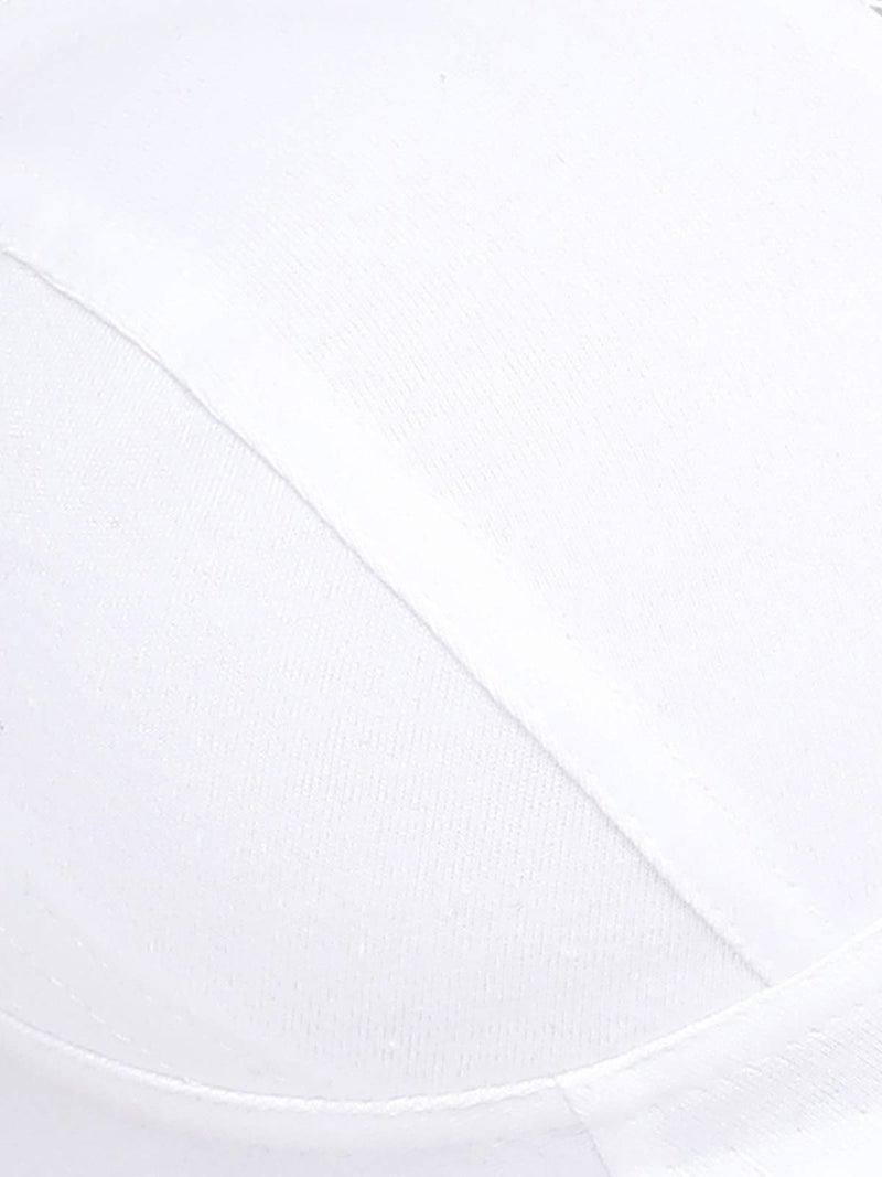 Clovia Women's Cotton Rich Non-Padded Non-Wired T-Shirt Bra (BR0184P18_White_38D) - Image 5