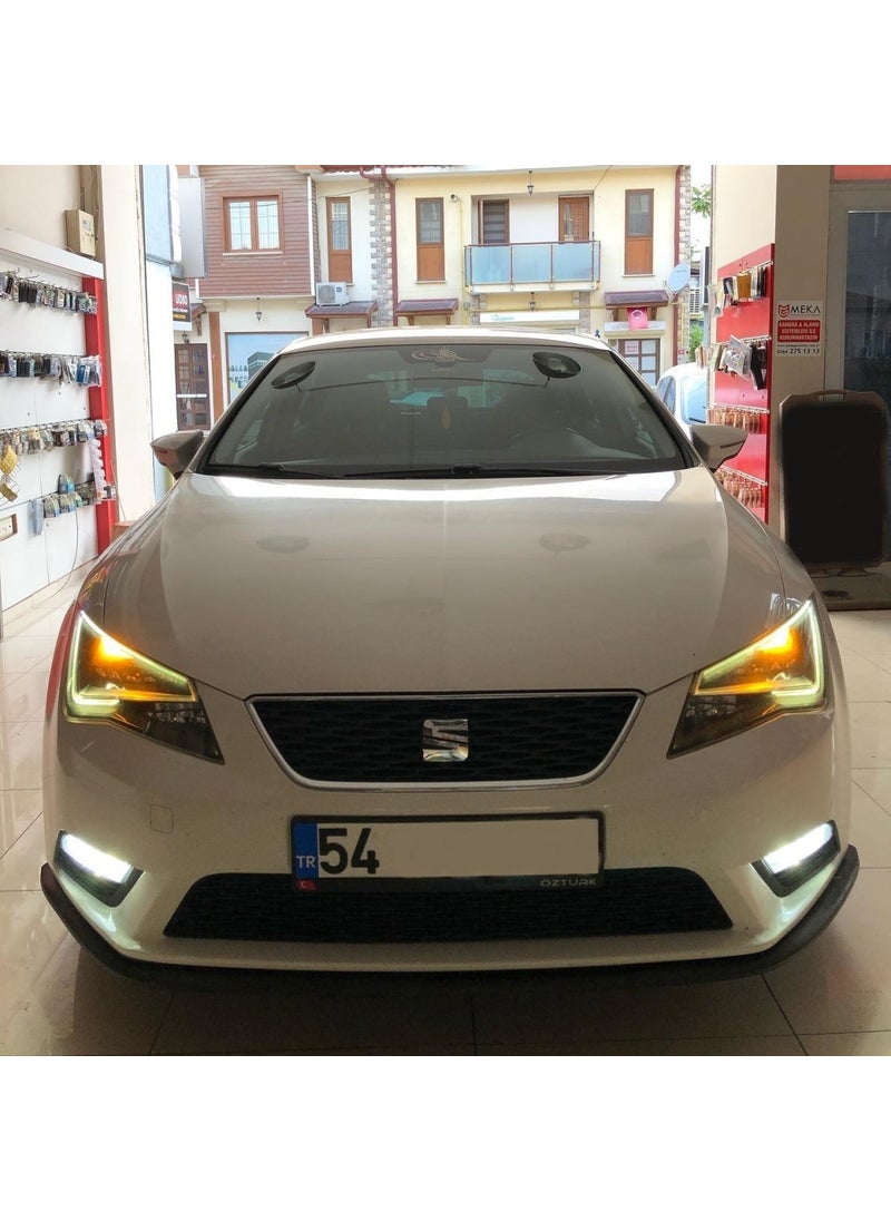 Auto h.i.t. Seat Leon Mk3 Fog Light Compatible LED Xenon