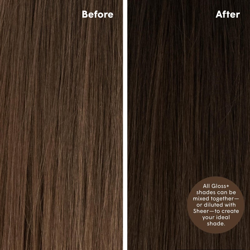 dpHUE Gloss+, Cool Medium Brown - 6.5 oz (8-12 Applications) - Semi-Permanent Hair Color & Conditioner - Lasts Up to Eight Washes - Paraben, SLS & SLES Sulfate Free - Vegan, Leaping Bunny Certified - Image 4