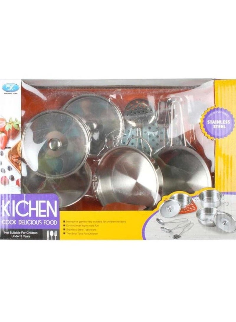 كيتشن طقم مطبخ ستانلس ستيل - Image 3