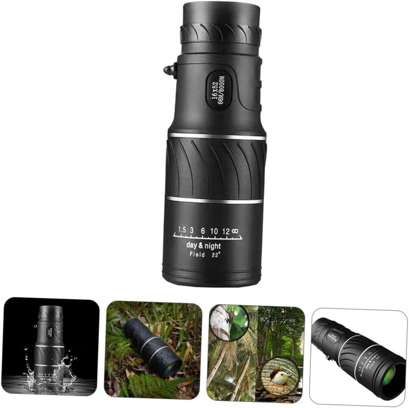 Gatuida High Definition Monocular Telescope for Outdoor Use Portable Night Vision Scope with Clear Stable Viewing Lightweight Compact Design for Travel Camping Bird Watching - Image 5