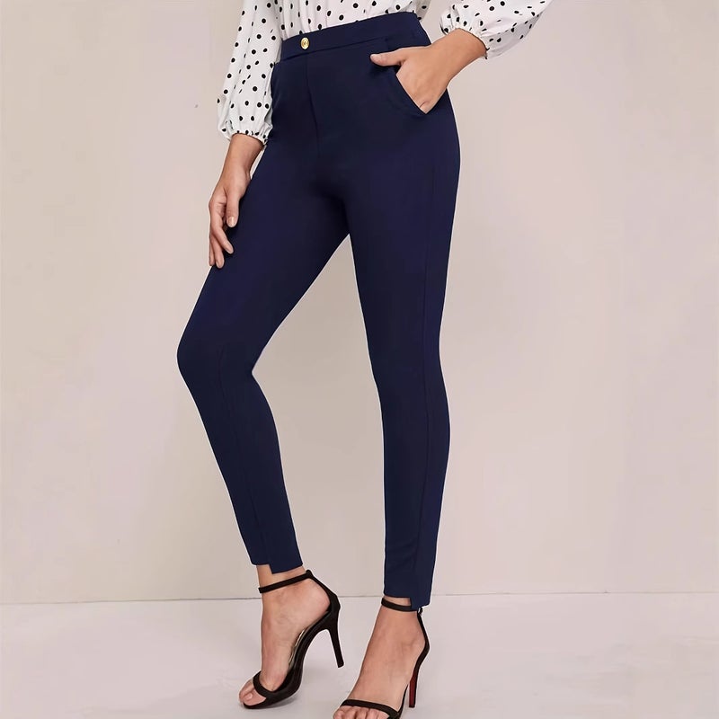 Directional New Temperament Commuter Ladies Slim Slim Pants-Y478 - Image 2