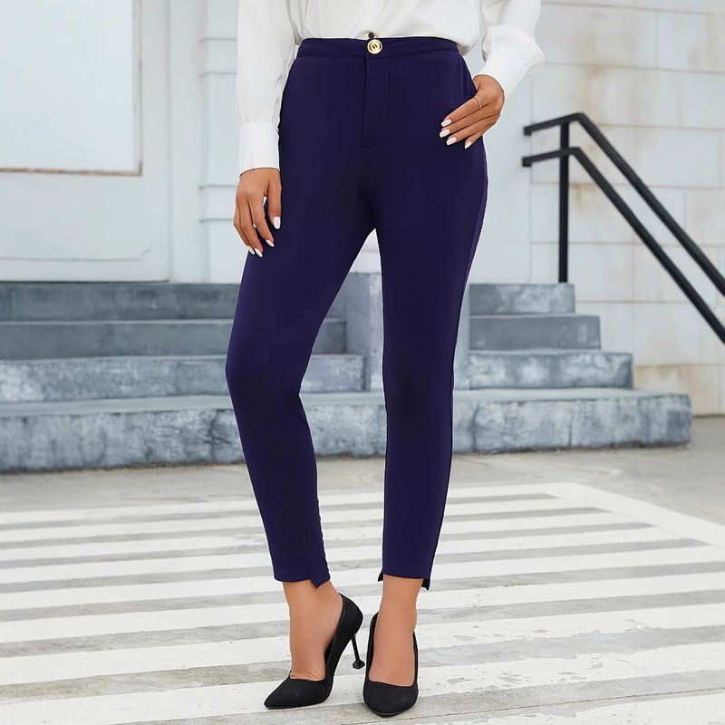 Directional New Temperament Commuter Ladies Slim Slim Pants-Y478 - Image 5