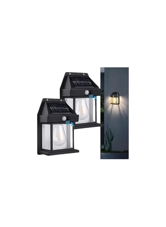 Sun Power 2W Solar Wall Light with Warm LED, Motion Sensor, Durable ABS Body – Outdoor Security and Decorative Lighting - Image 5