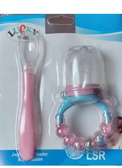 Generic Baby Fruit Spoon Teether, Multi Color  - Image 2