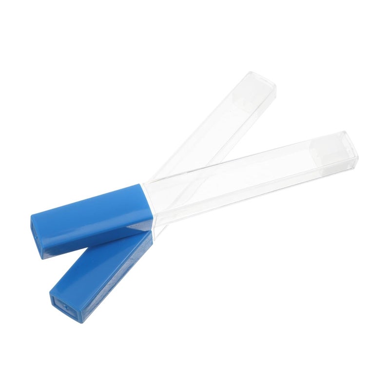 2pcs Thermometer Storage Tubes Protective Cases for Safe Keeping of Medical Tools - Image 1