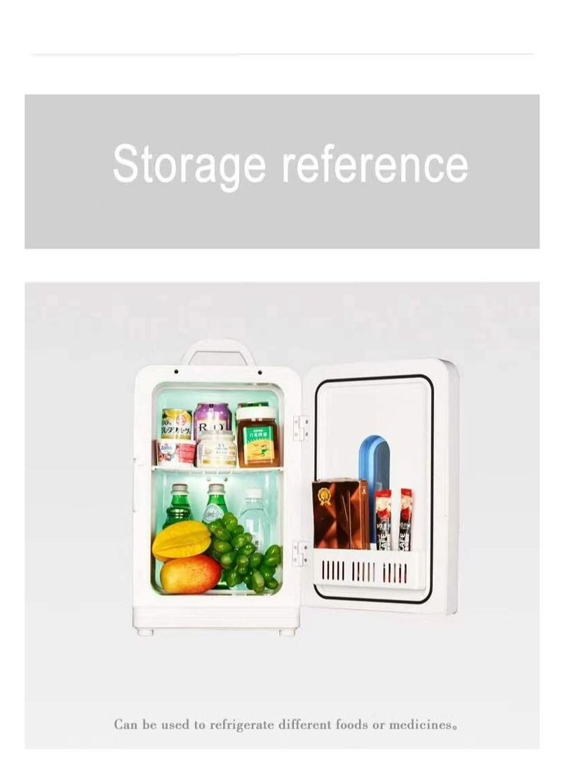 LIMOS Mini Refrigerator Makeup Skincare 20l Large Capacity Cosmetic Skin Care Products Fruit Breast Milk Medicines - Image 2