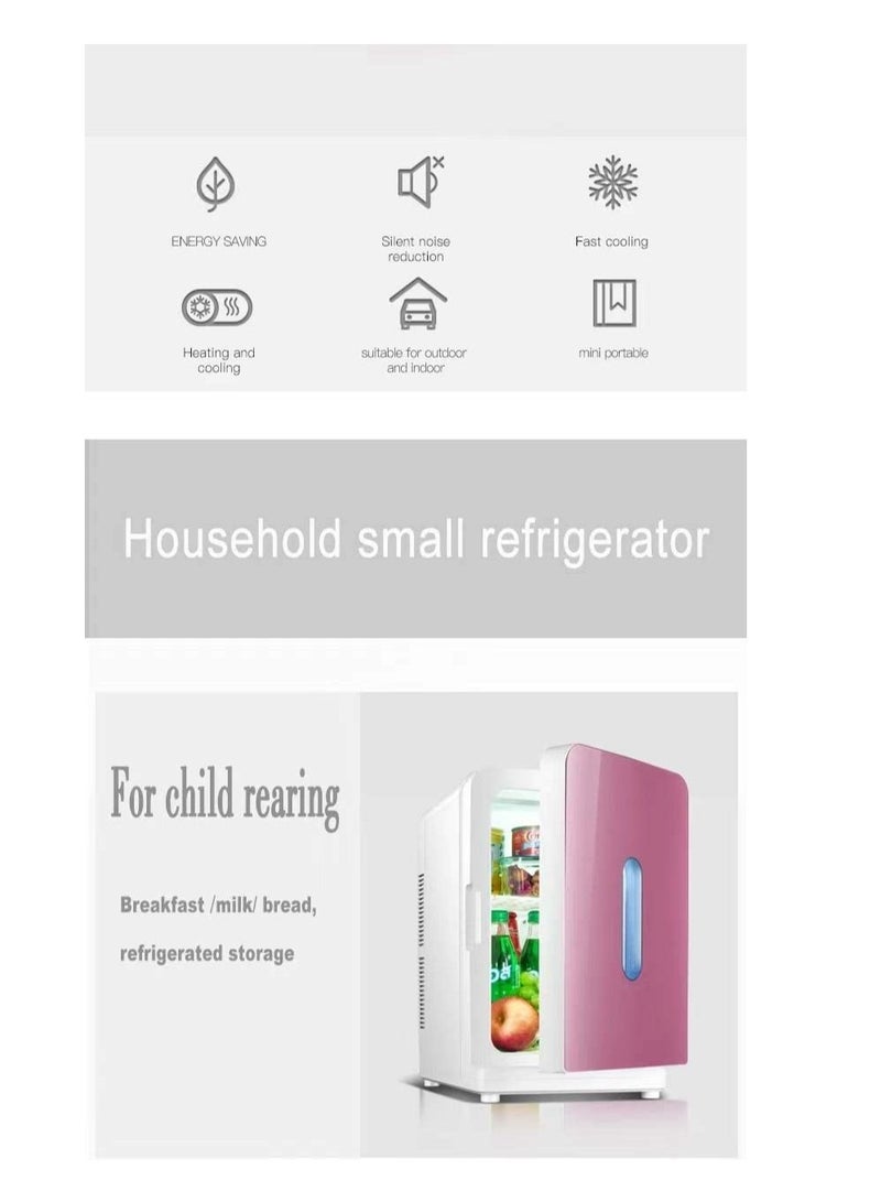 LIMOS Mini Refrigerator Makeup Skincare 20l Large Capacity Cosmetic Skin Care Products Fruit Breast Milk Medicines - Image 4