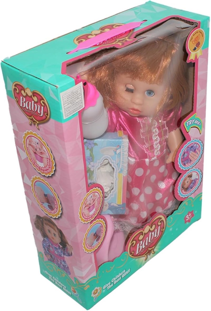 3A Baby Doll Polka Dot Dress