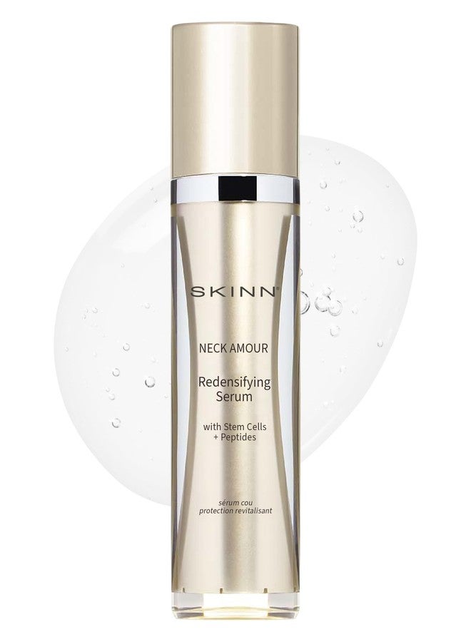 SKINN Neck Amour Redensifying Serum - Anti-Aging Neck Treatment with Plant Stem Cells, Niacinamide + Peptides Tighten the Appearance of Loose, Sagging & Crepey Skin - Image 1