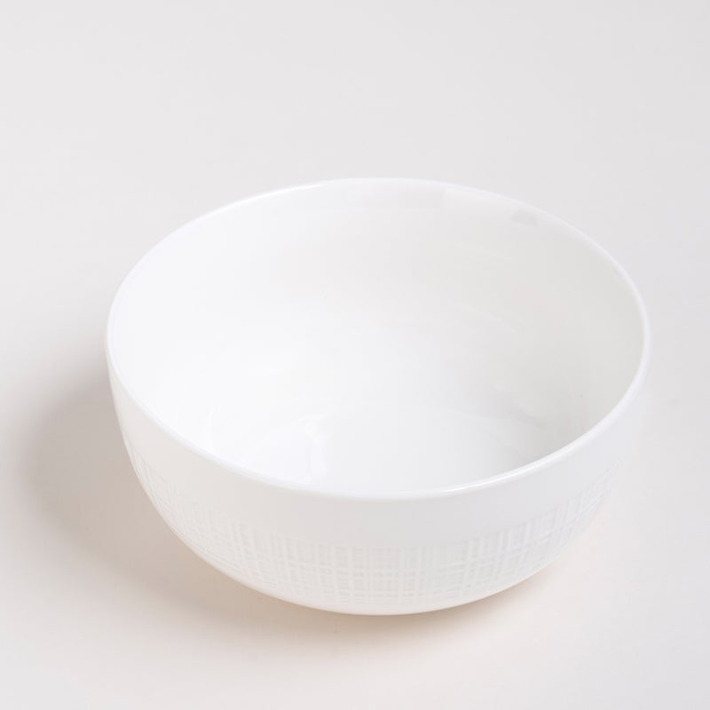 لا ميسا طقم عشاء بورسلان من لا ميسا باللون الأبيض 16 قطعة - Image 4