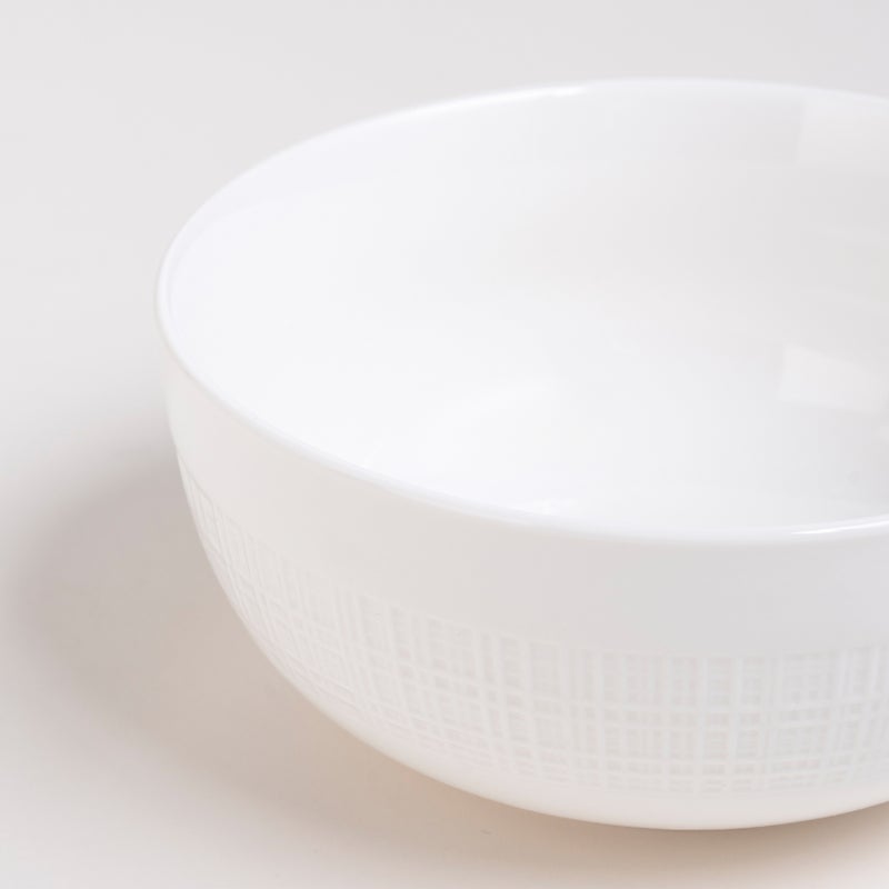 لا ميسا طقم عشاء بورسلان من لا ميسا باللون الأبيض 16 قطعة - Image 5