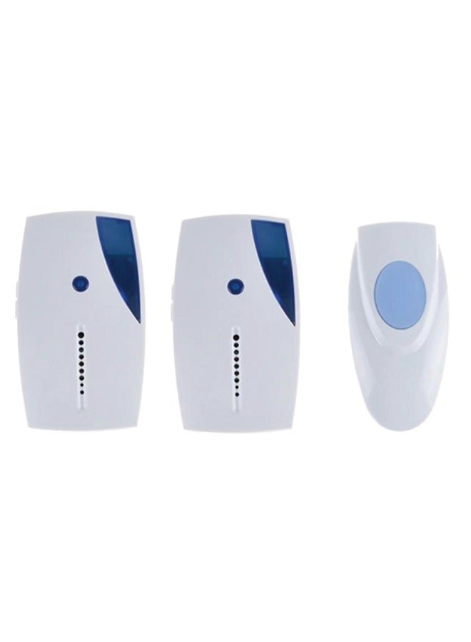 Wireless Smart Doorbell with Long-Range Remote Control – Wall-Penetrating, Elderly Call Button, One Transmitter and  Two Receiver - Image 1