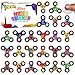 SCIONE 25 Pcs Fidget Spinners Bulk Mini Fidget Toys for Kids 208 Spinner Toy Pack for Birthday Party Favors Classroom Rewards Goodie Bag Stuffers Treasure Box Prizes - Image 2