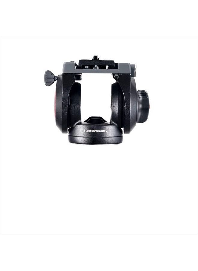 Manfrotto - MVH500AH, Lightweight Fluid Video Head with Flat Base, Sliding Plate for Rapid Camera Connection, Supports Multiple Tripods - Image 1