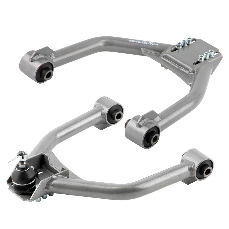 maXpeedingrods 3 Adjustable Camber Arm for 20052023 Chrysler 300 RWD Dodge Challenger Charger Magnum RWD Front Upper 2Pcs Gray