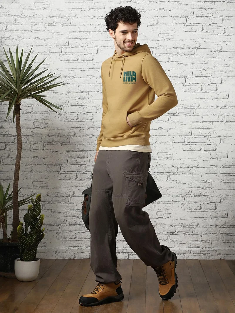 نوبيرو Nobero Fleece Hoodie for Men - Casual Winter Wear