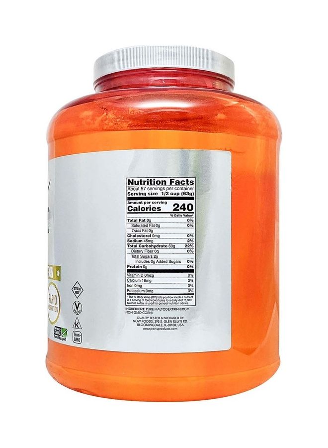 now Carbo Gain Energy Production - 8 Lbs - 3.6 Kg - Image 2
