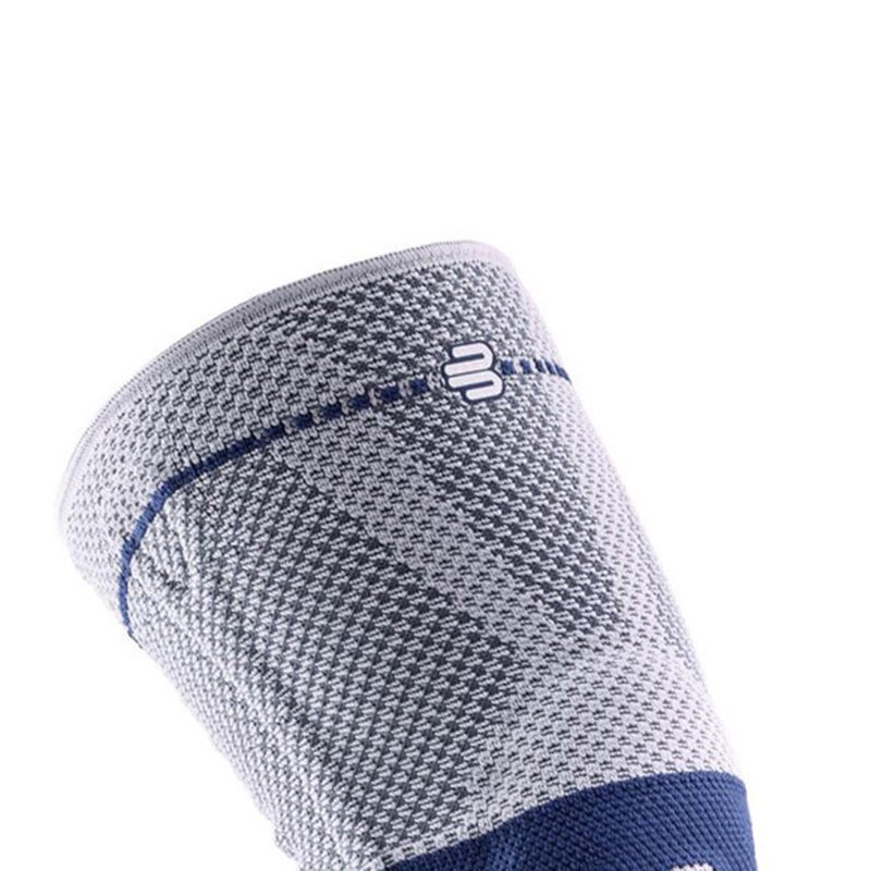 Bauerfeind - GenuTrain - Knee Brace - Targeted Support for Pain Relief and Stabilization of The Knee, Provides Relief of Weak, Swollen, and Injured Knees- Size 6 - Color Titanium - Image 4