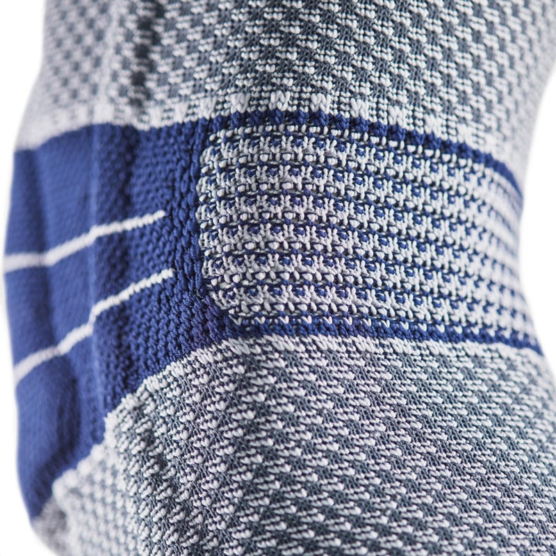 Bauerfeind - GenuTrain - Knee Brace - Targeted Support for Pain Relief and Stabilization of The Knee, Provides Relief of Weak, Swollen, and Injured Knees- Size 6 - Color Titanium - Image 5