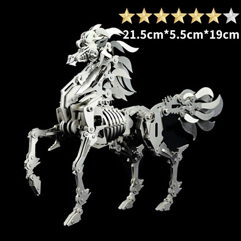 Steel Warcraft 3D Metal Jigsaw Puzzle Assembled Model Stall Adult Children Handmade Diy Gift Educational Toys - Image 1