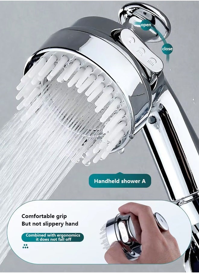Topyich - Multifunction Shower Set Head Universal Water Taps, 3 in 1 Bathroom Multi function Bidet Spray Water Taps with 360° Rotating Faucet Sprayer and Massage Shower Head  for Daily Washing,Universal Faucet Bubbler Anti-Splash Head Extendere - Image 1