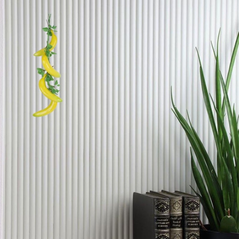 SINGAA Artificial Fruits Strings | Fruit Chain for Home, Office, Garden, Juiceshops, Wall Hanging, Fruit Shops, Reception, Photography and Events Decoration - 60 CM (Pack of 1) (Banana) - Image 4
