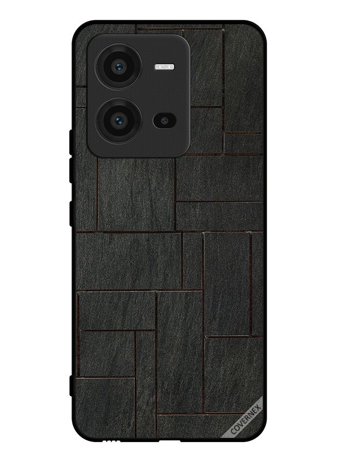 Covernex Protective Case Cover For vivo V25 Stones Wall Pattern - Image 1