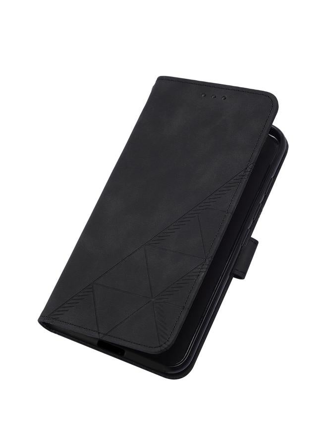 زبون جراب هاتف BLU View 2 2020/2022، جراب هاتف جلدي قابل للطي منقوش ثلاثي الأبعاد - Image 4