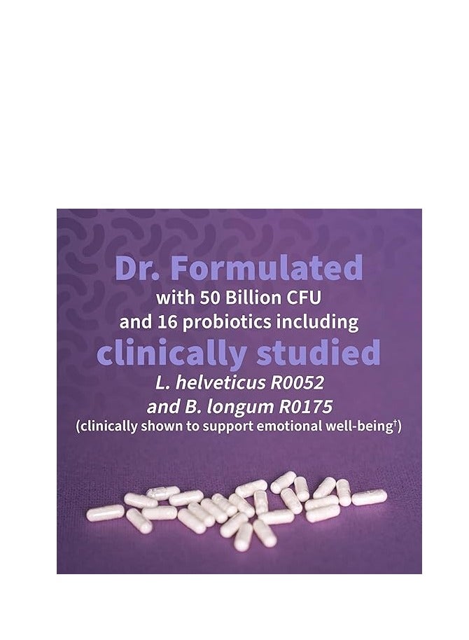 Garden of Life Dr. Formulated Probiotics Mood+ 60 Vegetarian Capsules - Image 2