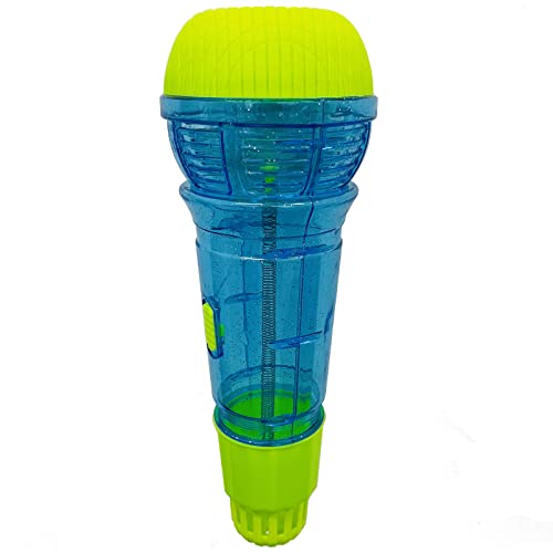 Lolakee Echo Mic for Kids Lightweight Music Singing Toys Speech Therapy Feedback Toy Fun Supplies for Birthday Picnic BBQ Holiday PartyNo Battery Needed Bule - Image 1
