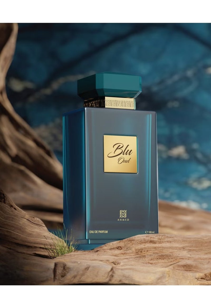 AHMED Blu Oud EDP 100ml  - Image 2