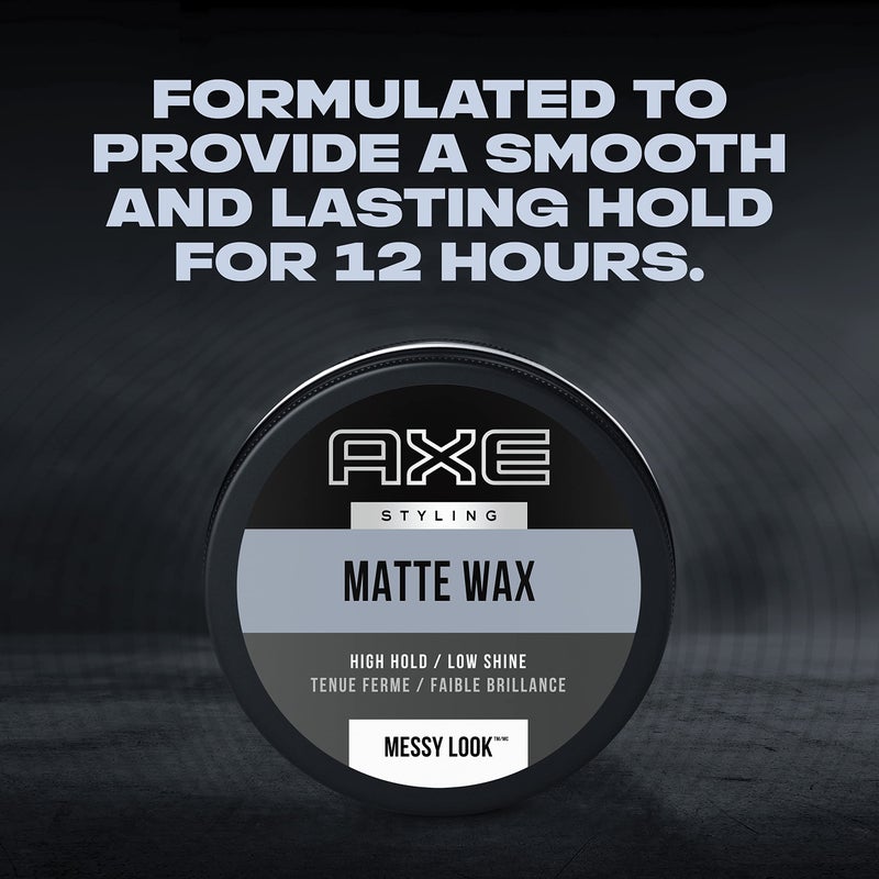 Axe Styling Messy Look Textured Matte Hairstyle Pomade Easy to Use Styling Hair Product 2.64 oz - Image 2