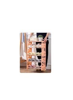 Spaceshoop Assembled Simple Household Plastic Multilayer Mini Shoe Rack  - Image 3