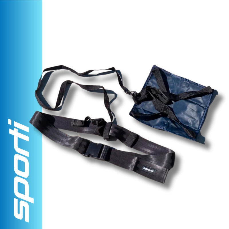 Sporti مظلة سباحة سبورتي - حزام سباحة ثابت، حزام تدريب، حزام سباحة للمسبح مع متانة عالية - أزرق داكن - 10 - Image 2