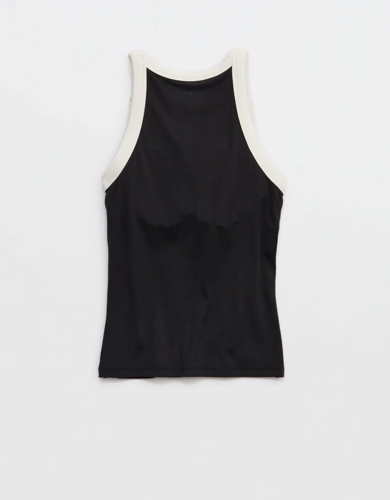 Aerie  OFFLINE By Aerie Real Me Ringer High Neck Tank Top for Women | Best Price UAE