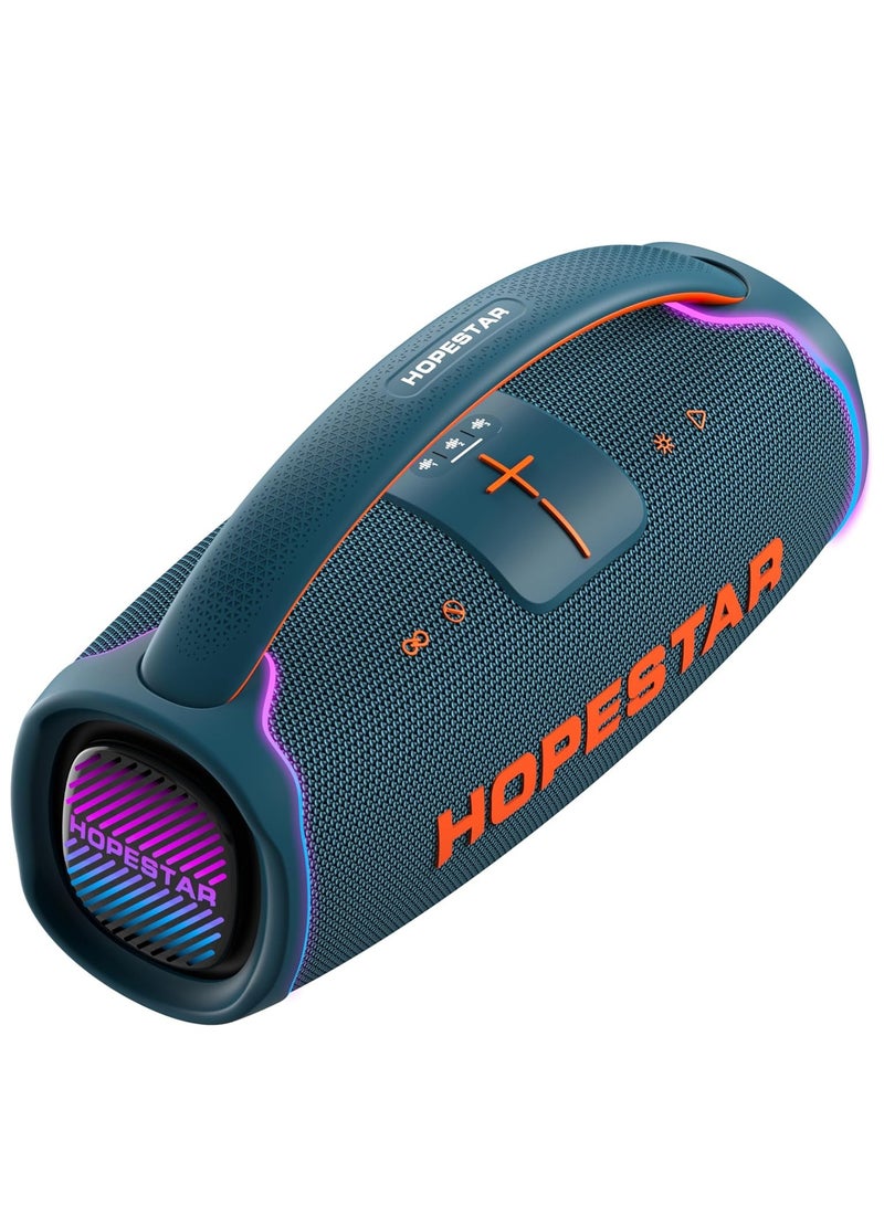 HOPESTAR A65 300W Portable Bluetooth Speaker – Big Bass, Karaoke Mic, IPX6 Waterproof, 30000mAh Battery, TWS Stereo, LED Lights & Handle – Perfect for Parties, Camping, and Outdoor Adventures - Image 1