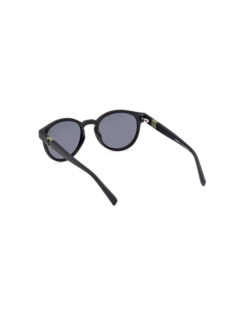 Timberland نظارات شمسية للرجال بإطار كامل دائري Tb932302D51 - Image 3